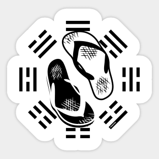 Tai Chi-nelas Sticker